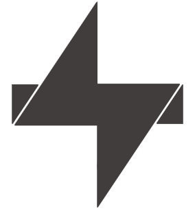 JP Icon A lightning bolt with extensions to signify the initials 'J' and 'P'.